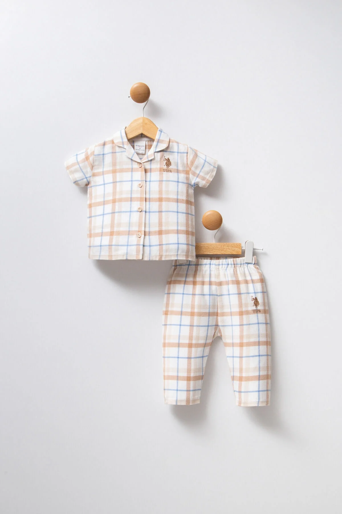 U.S. Polo Assn Kız Bebek Beyaz Takım