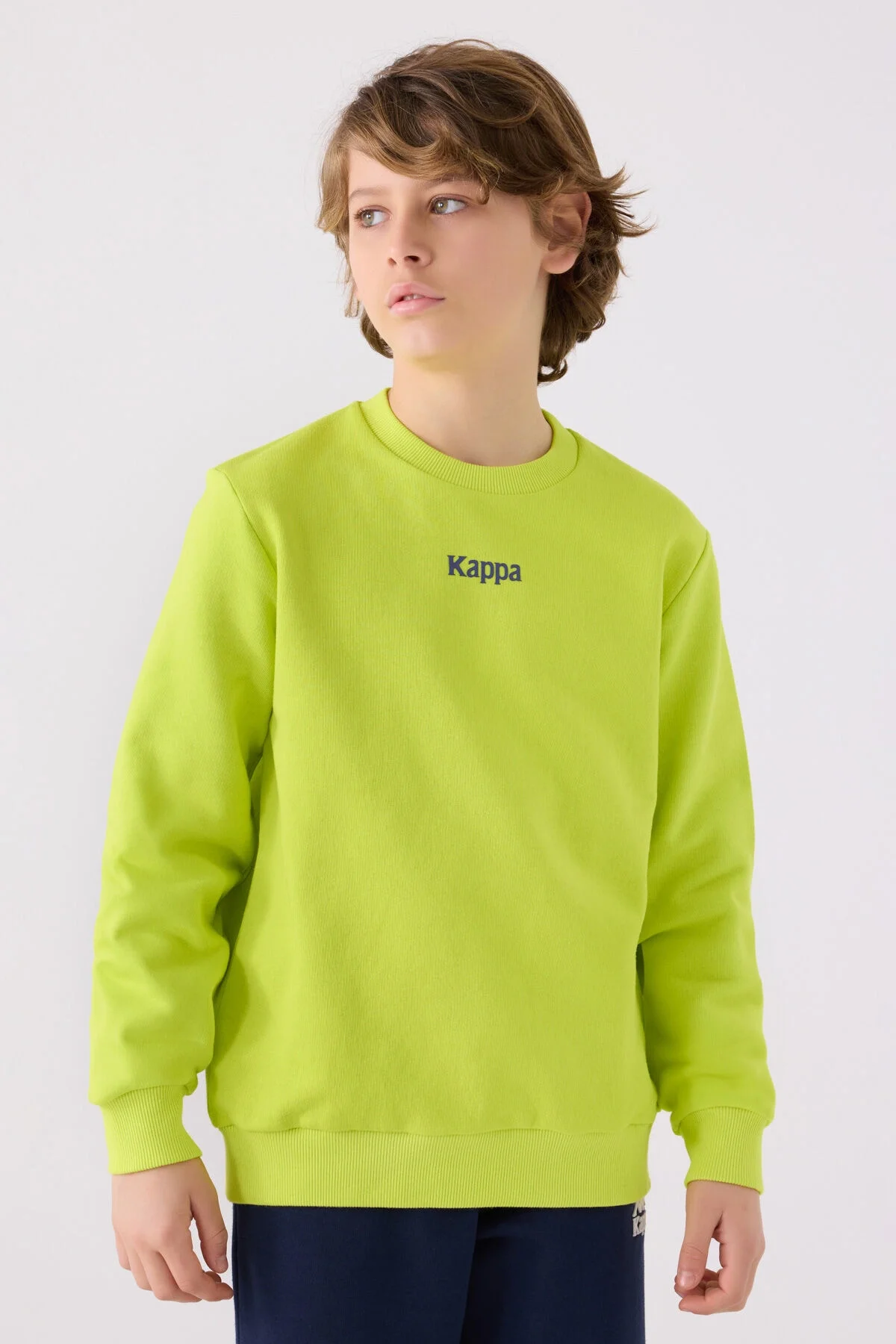 Kappa Erkek Çocuk Yeşil Sweatshirt