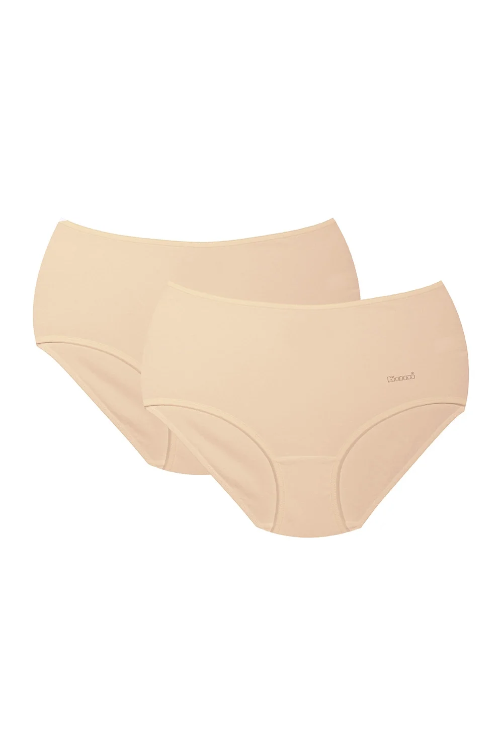 Basic Maxi Yüksel Bel 2 Li Külot Seti