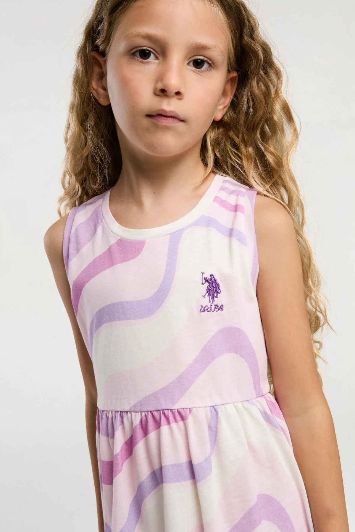 U.S. Polo Assn Kız Çocuk Pembe Elbise
