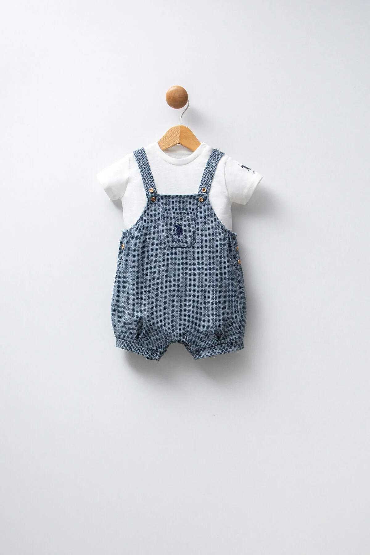 U.S. Polo Assn Erkek Bebek Mavi Takım