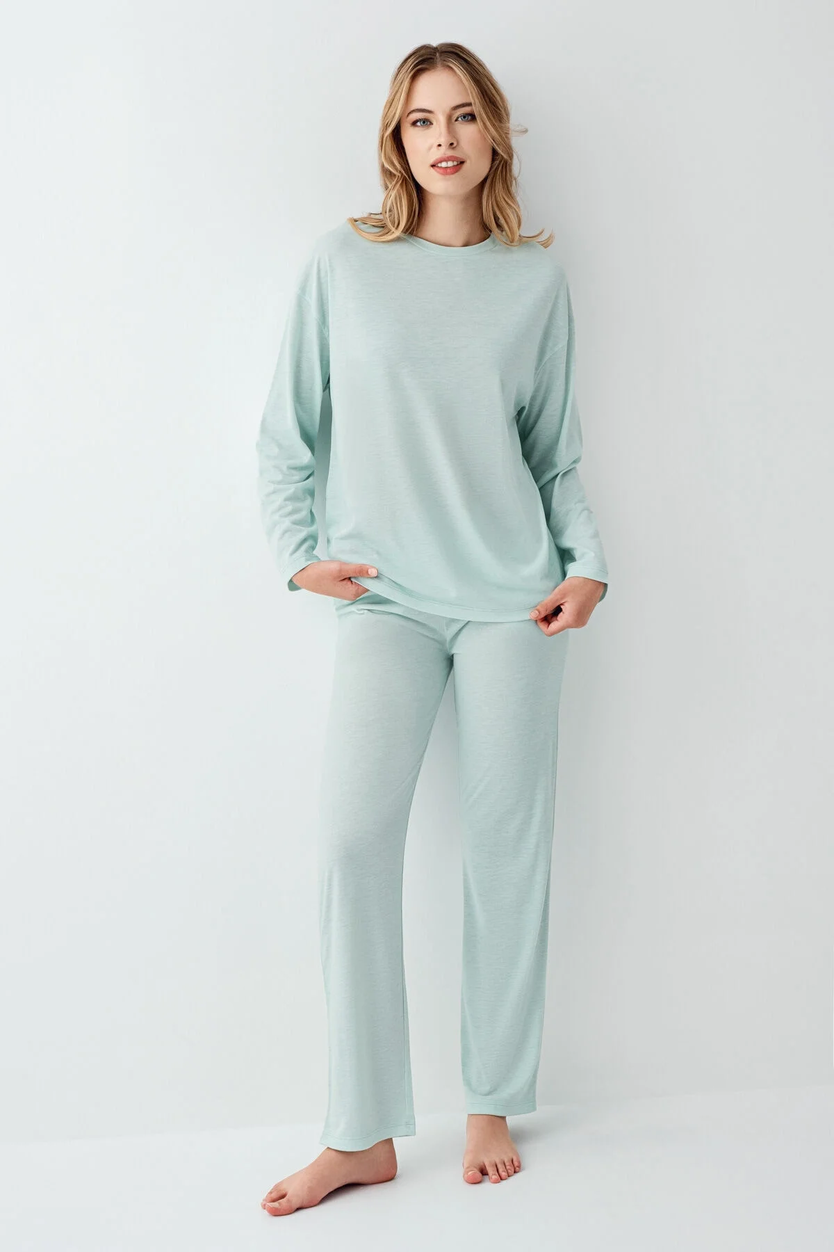 Arnetta Kadın Yeşil Pijama Takımı