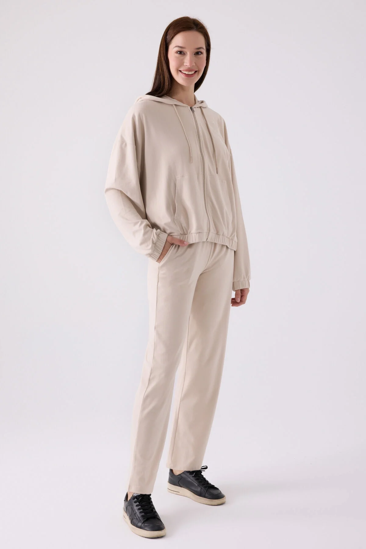 Arnetta Kadın Krem Pijama Takımı