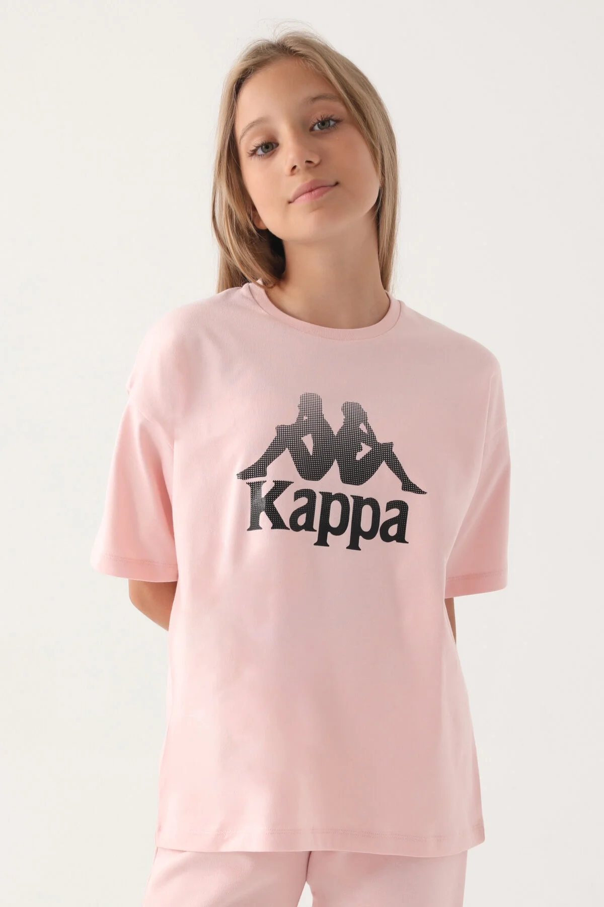 Kappa Kız Çocuk Pembe T-Shirt