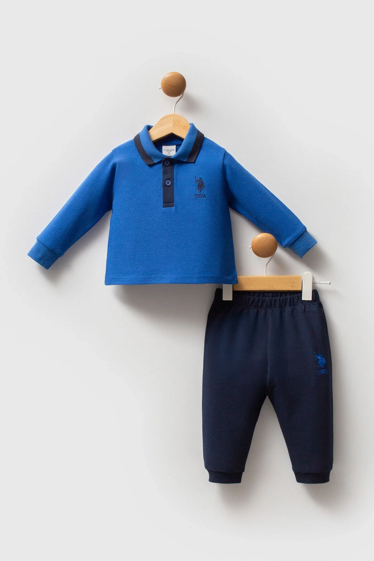 U.S. Polo Assn Erkek Bebek Mavi Takım