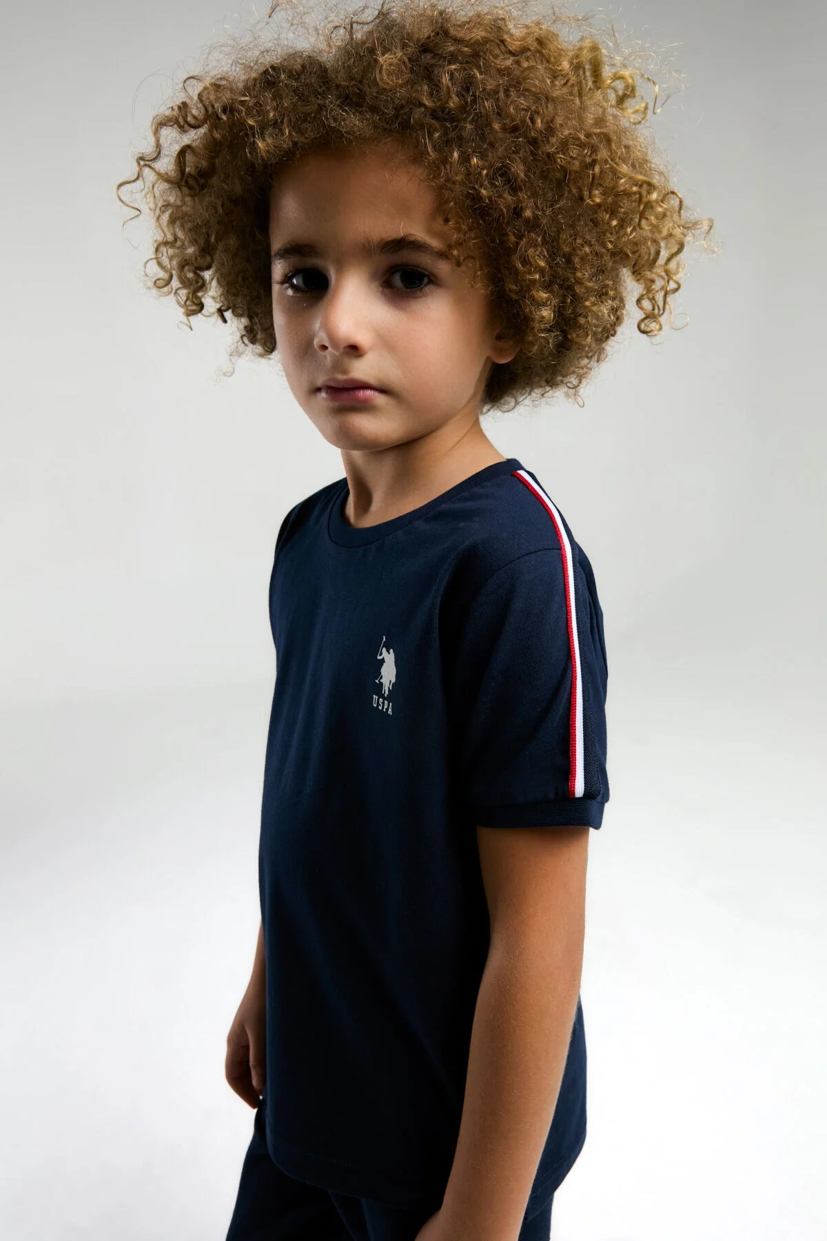 U.S. Polo Assn Erkek Çocuk Lacivert Bermuda Takım