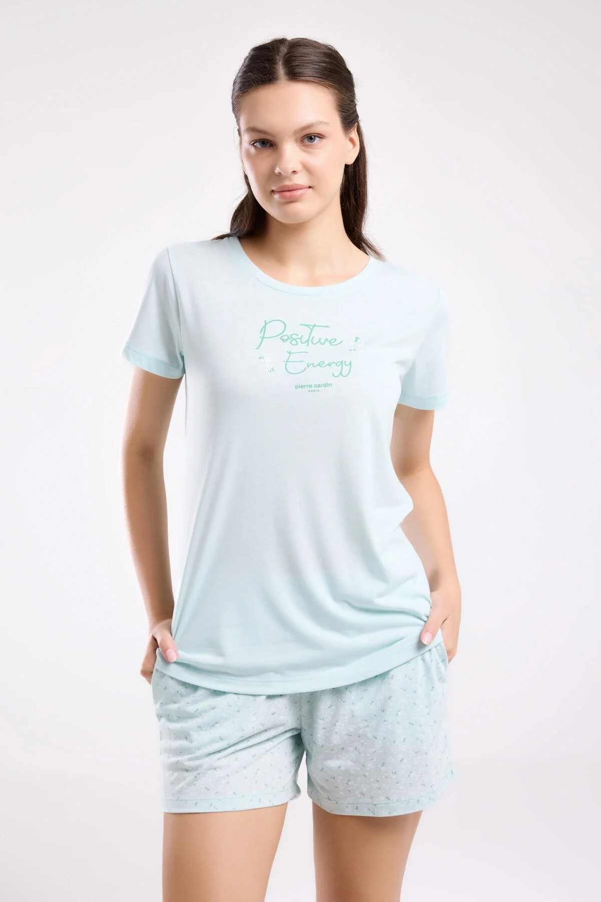 Pierre Cardin Kadın Yeşil Şort Takım