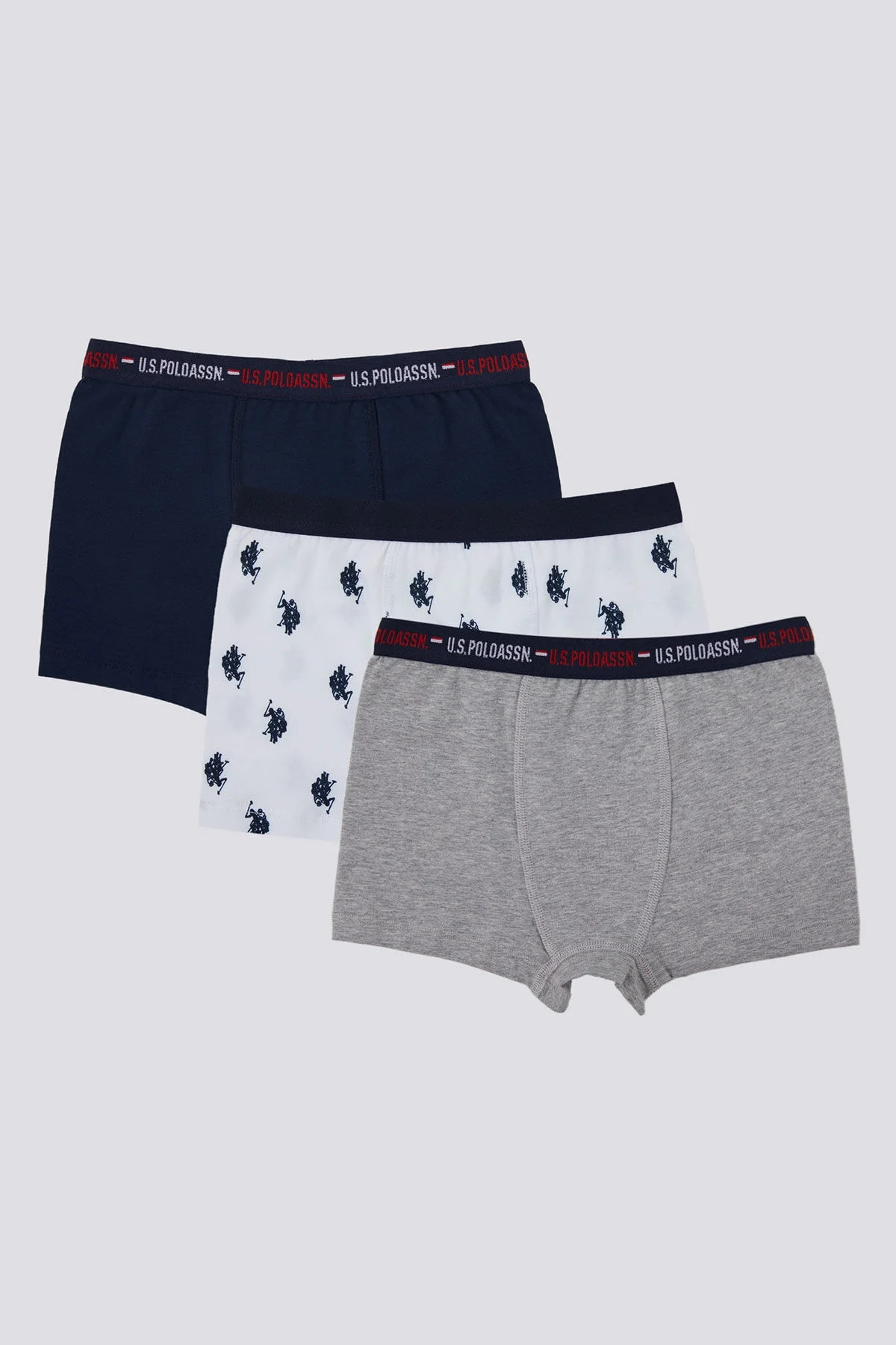 U.S. Polo Assn. Erkek Çocuk Lacivert Boxer