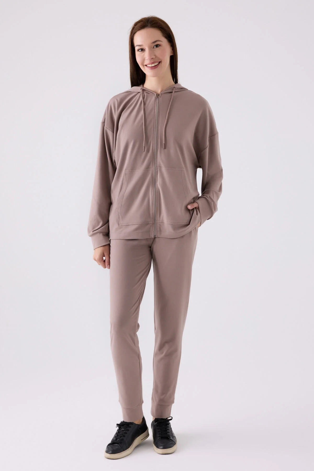 Arnetta Kadın Kahverengi Pijama Takımı