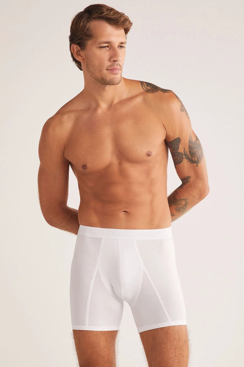 Teo Pamuk Mikro Modal Erkek Boxer