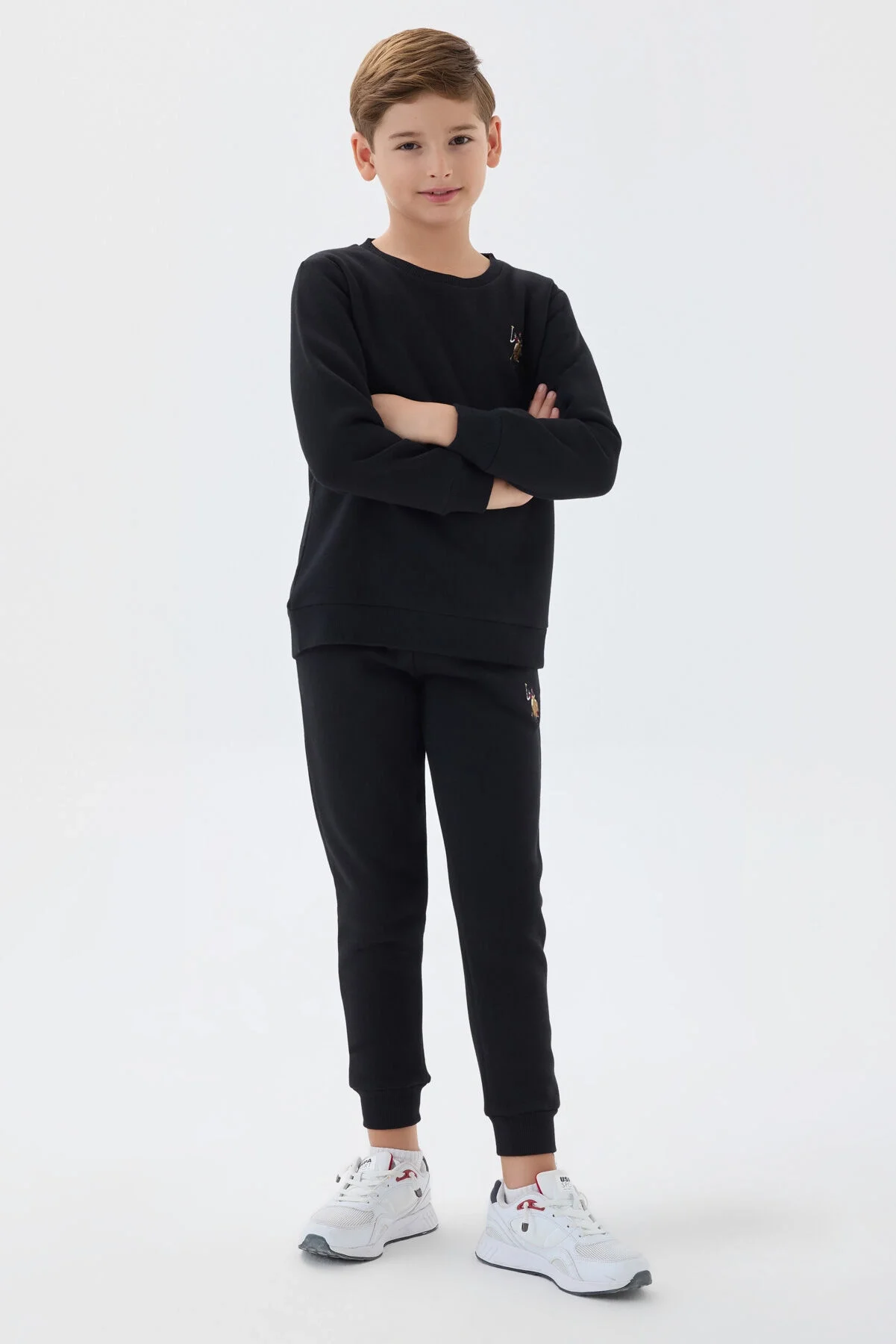 U.S. Polo Assn Erkek Çocuk Siyah Eşofman Takımı