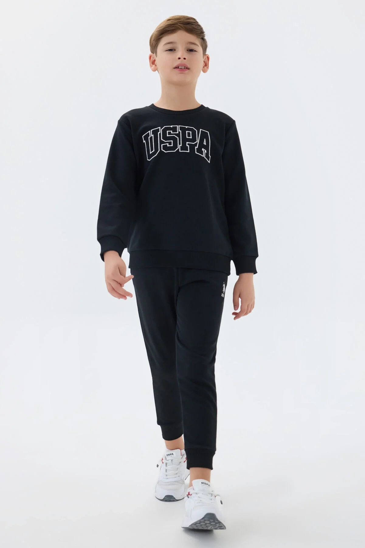 U.S. Polo Assn Erkek Çocuk Siyah Eşofman Takımı