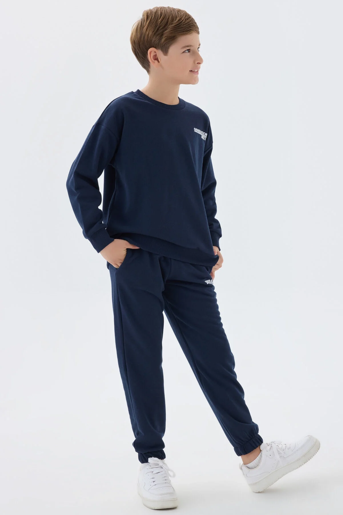 Rolypoly Erkek Çocuk Lacivert Eşofman Takımı