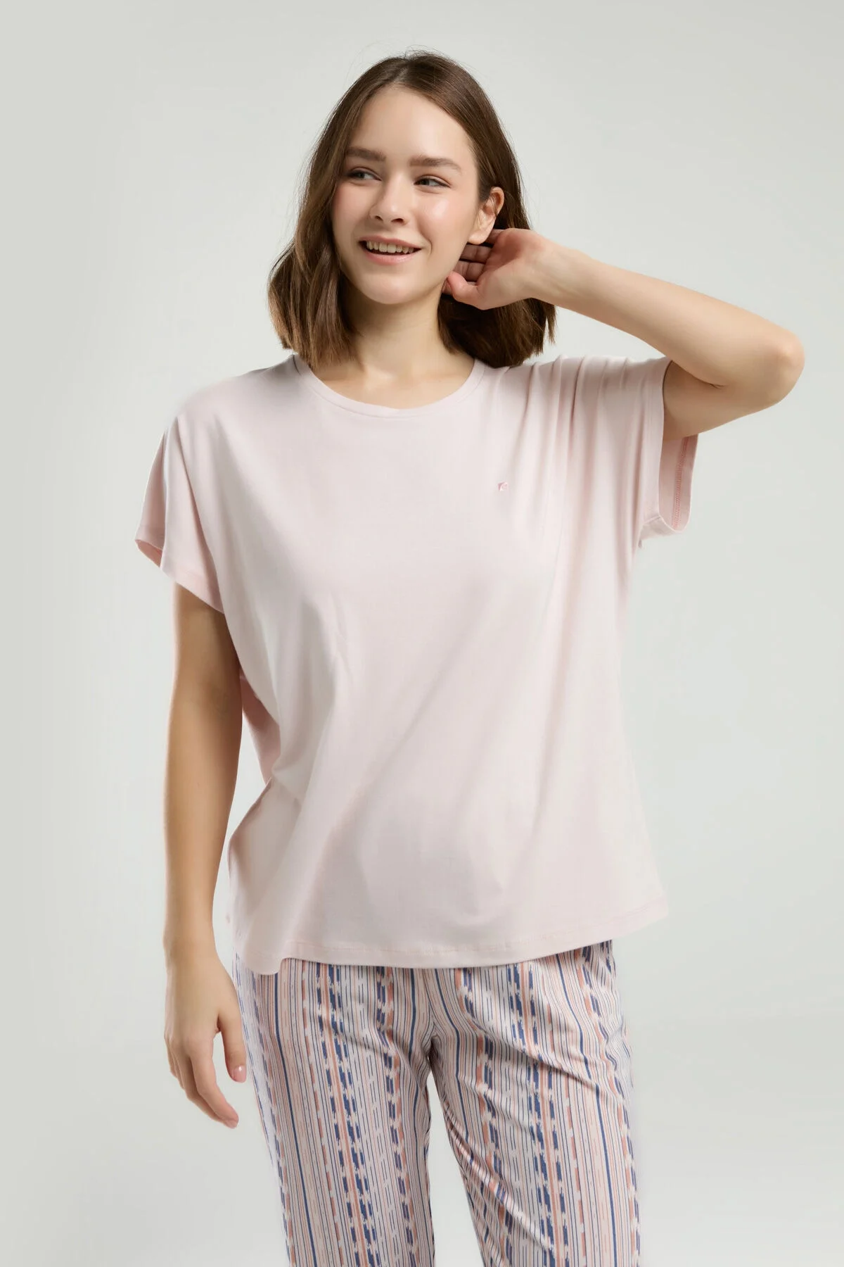 Pierre Cardin Kadın Pembe Pijama Takımı