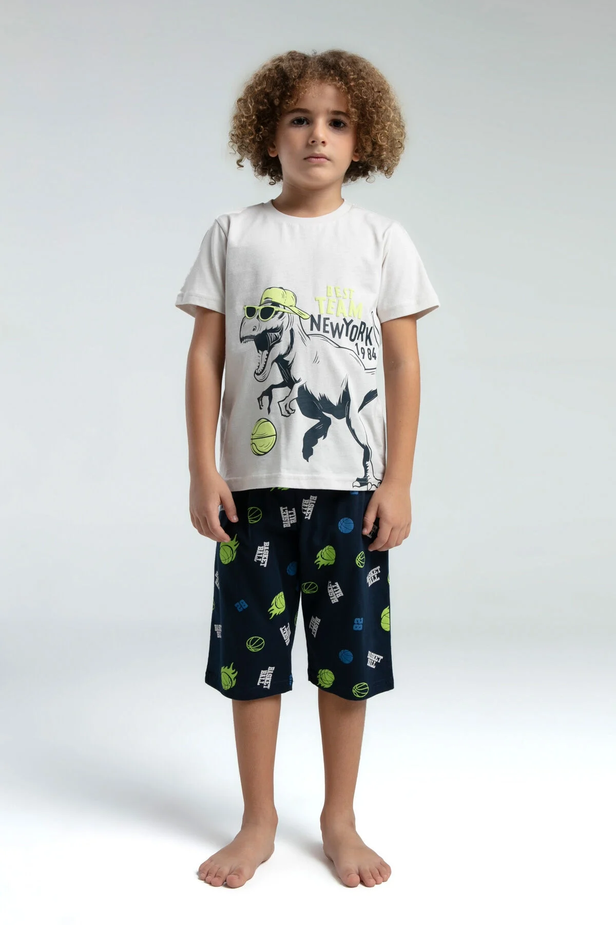 Rolypoly Erkek Çocuk Lacivert Kapri Takım