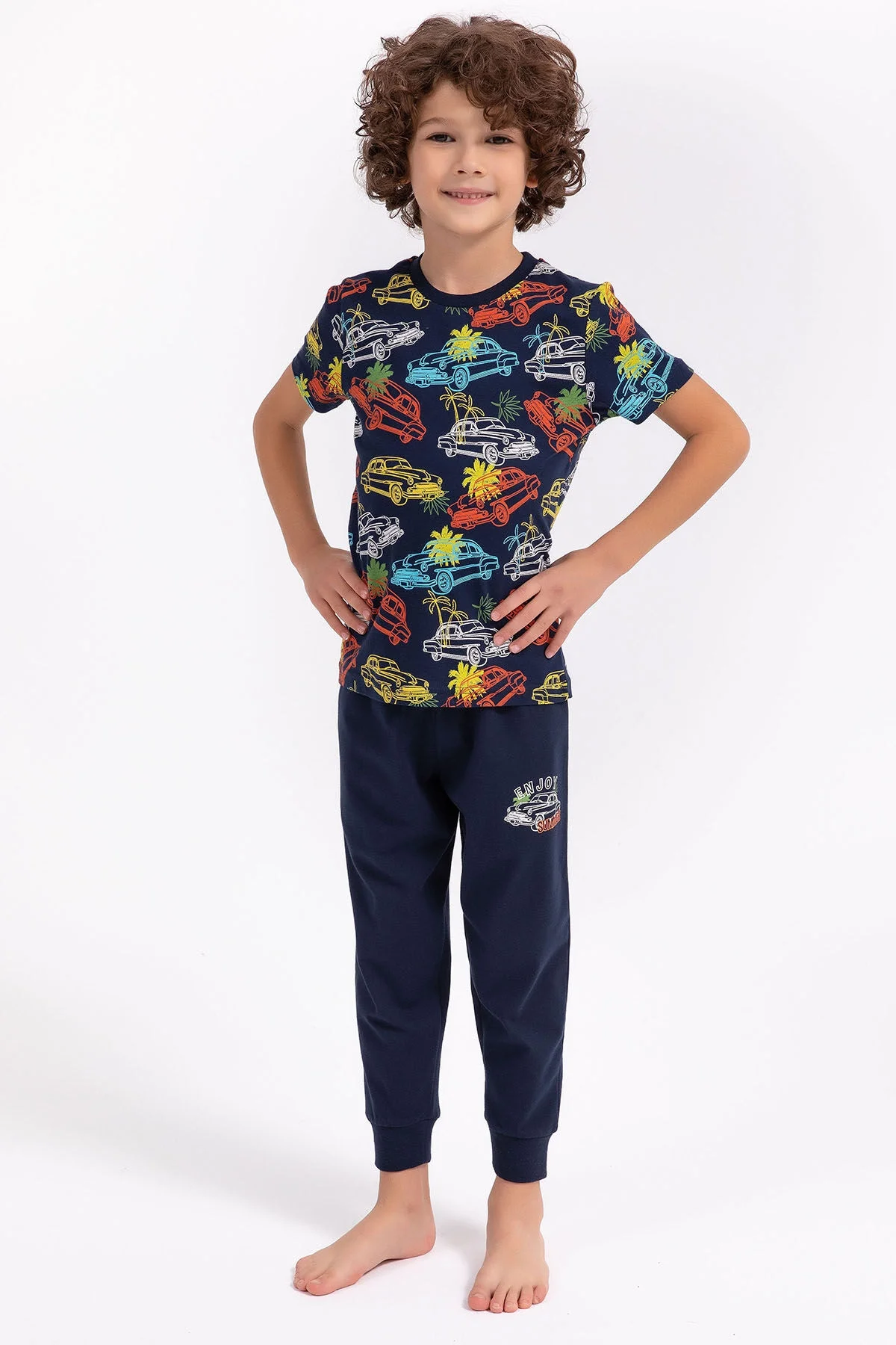 ERKEK ÇOCUK İKİLİ TAKIM Lacıvert