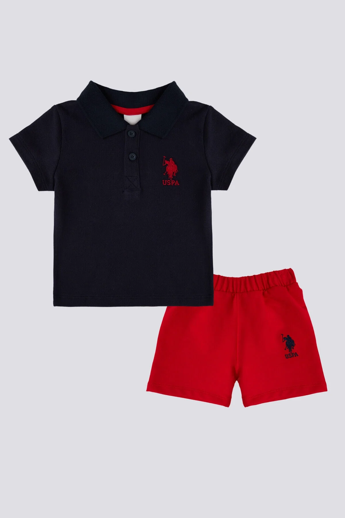 U.S. Polo Assn Erkek Bebek Siyah Takım