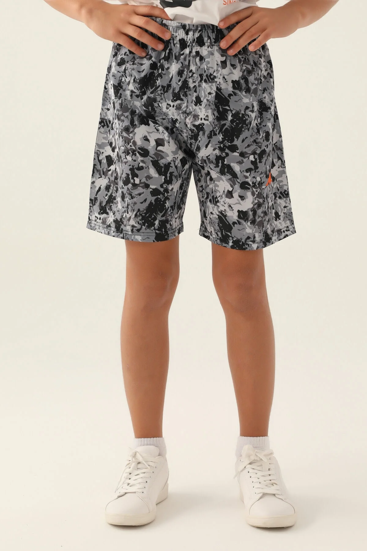 Kappa Erkek Çocuk Siyah Şort