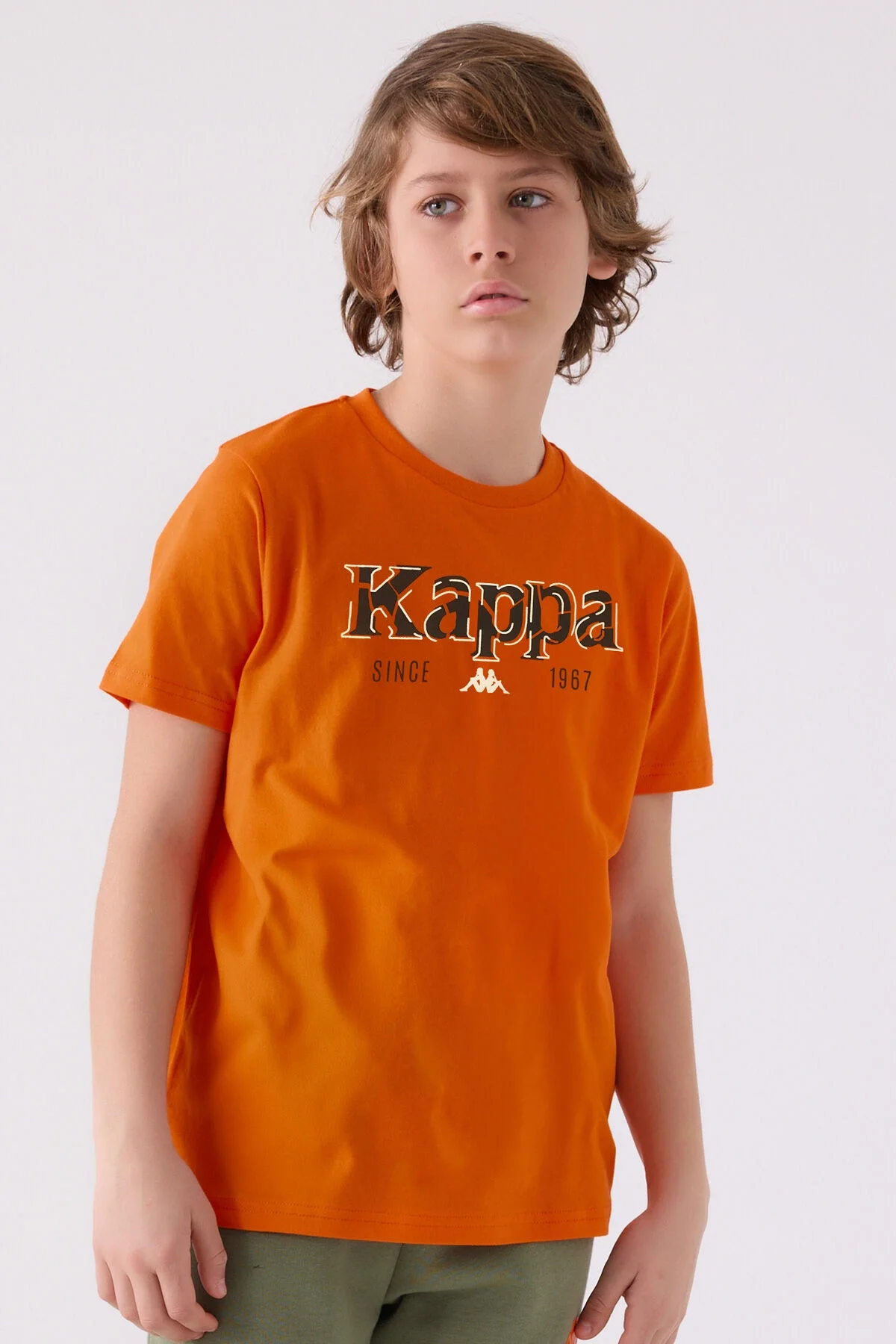 Kappa Erkek Çocuk Turuncu T-Shirt