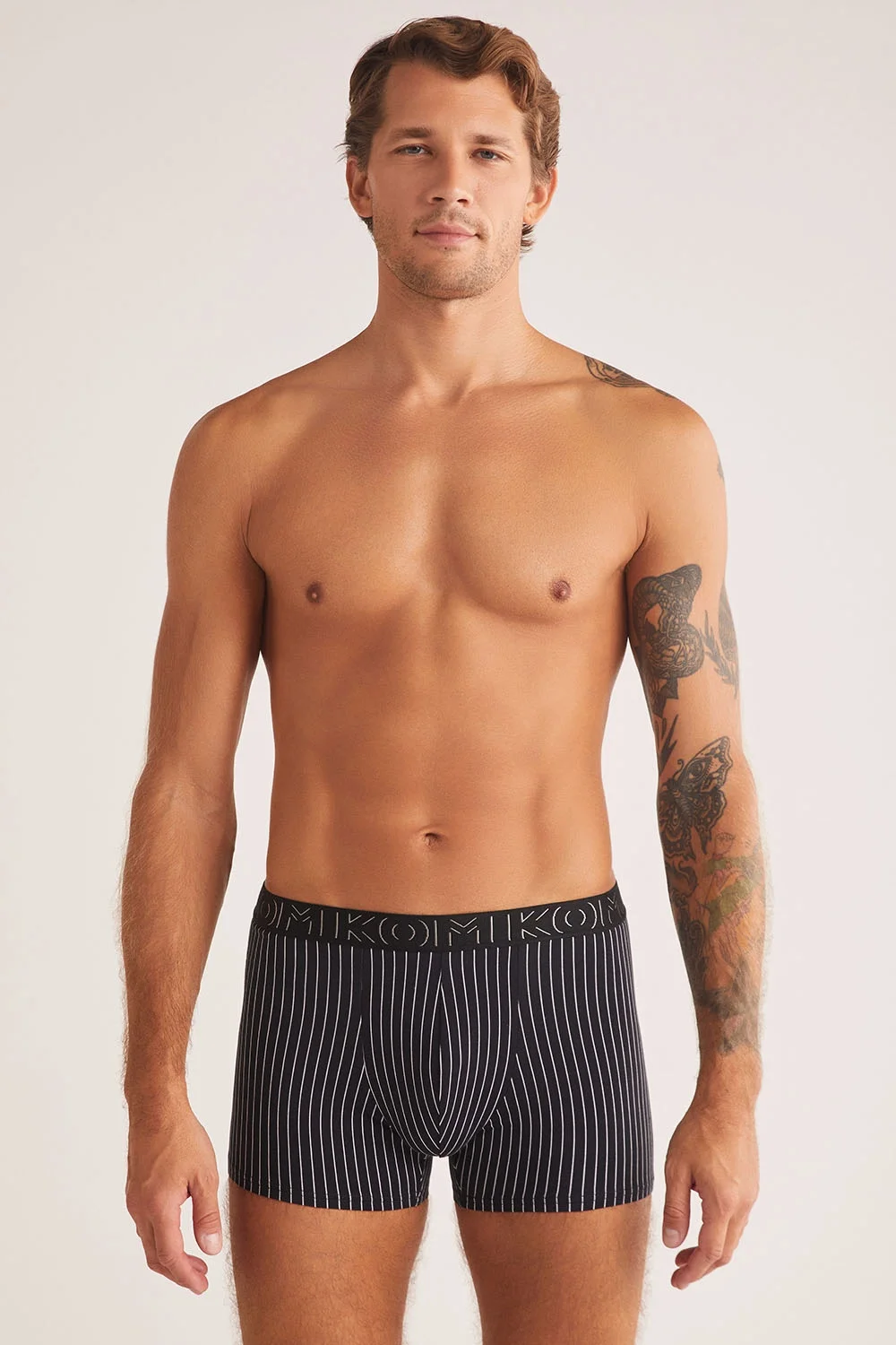 Chelsea Çizgi Desenli Erkek Boxer