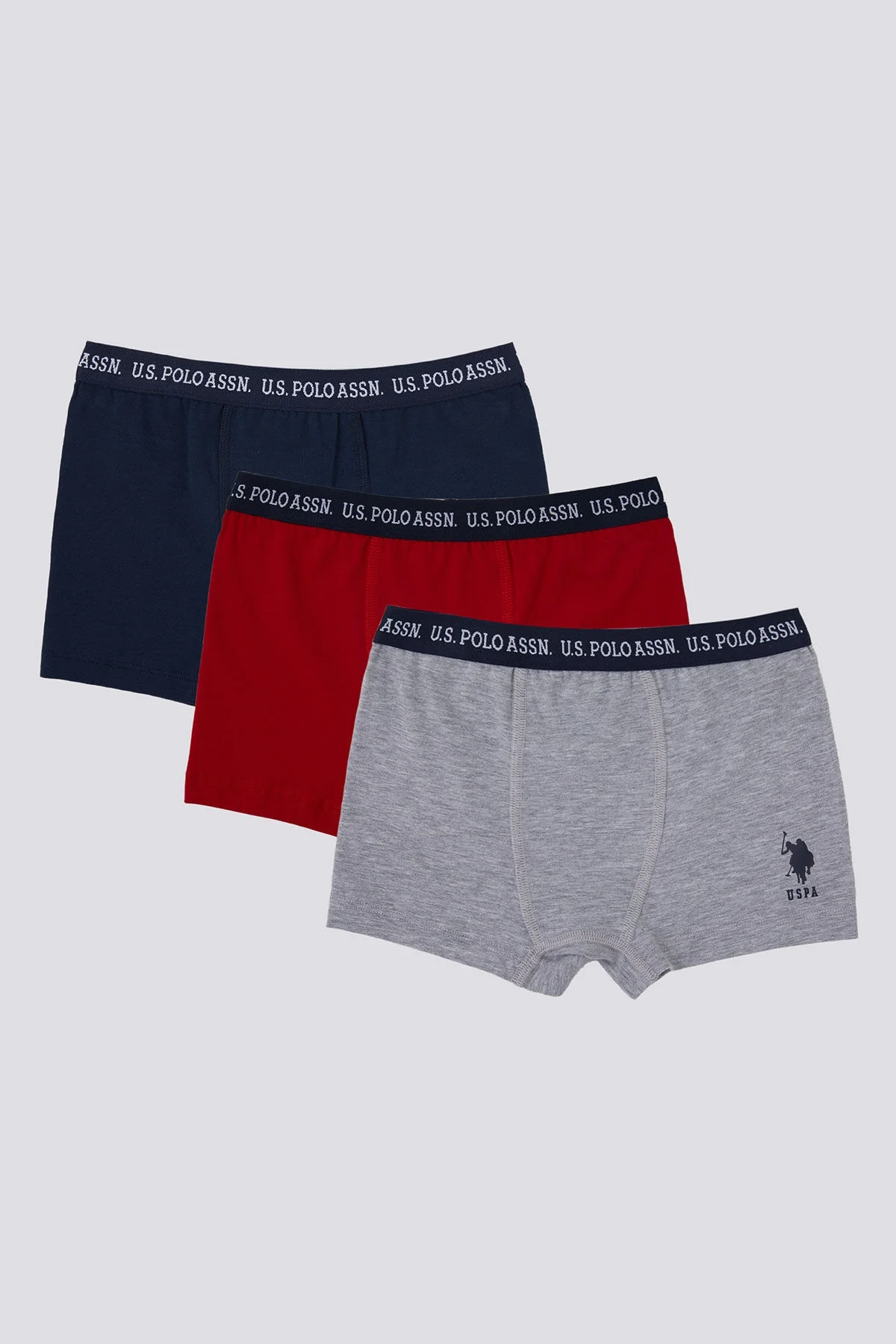 U.S. Polo Assn. Erkek Çocuk Lacivert Boxer