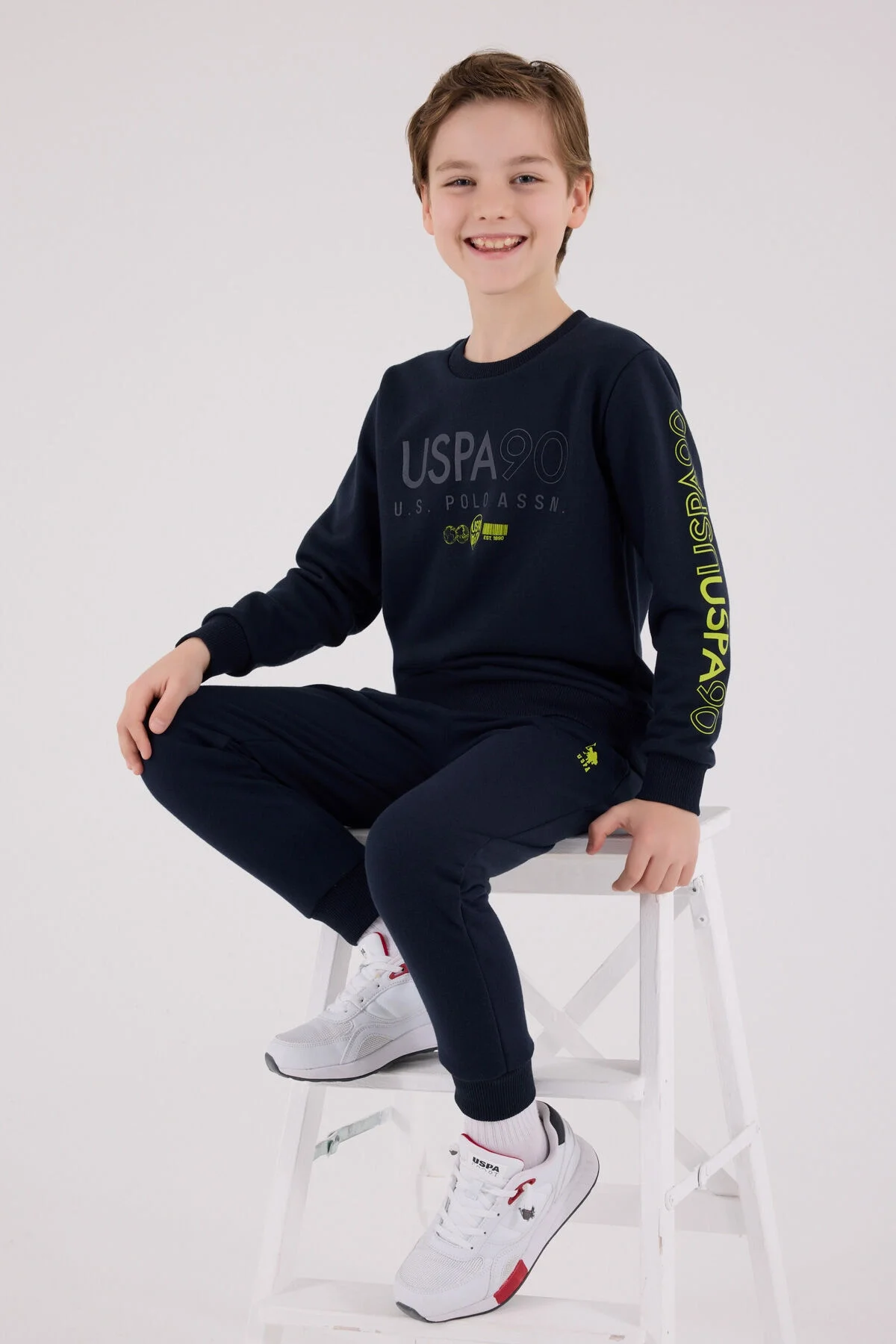 U.S. Polo Assn Erkek Çocuk Lacivert Eşofman Takımı