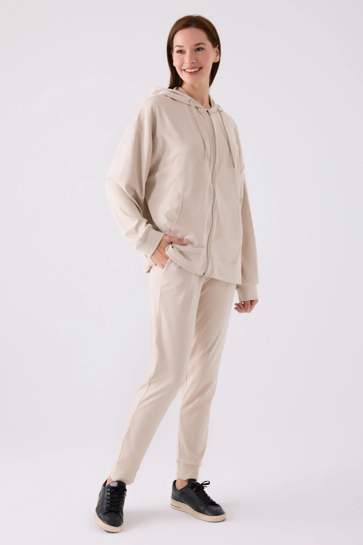 Arnetta Kadın Krem Pijama Takımı