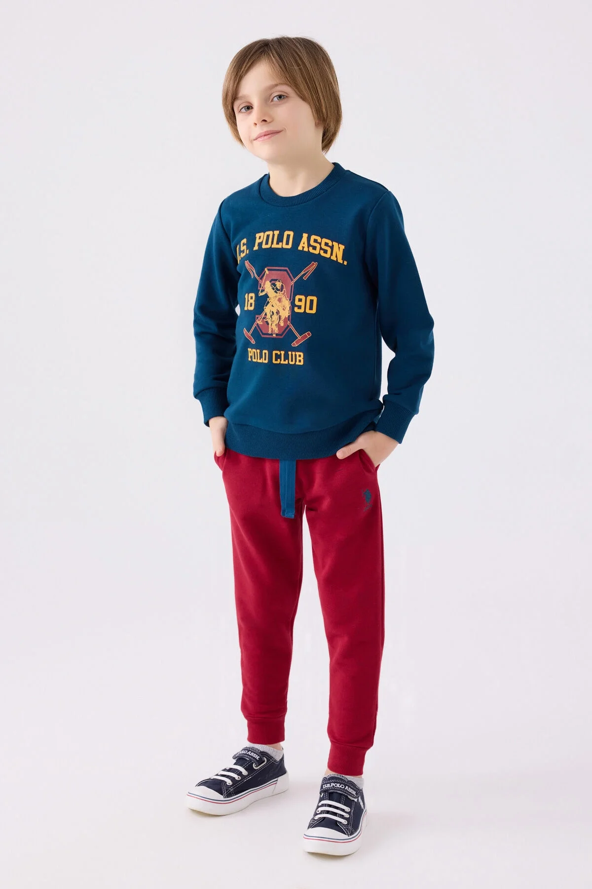 U.S. Polo Assn Erkek Çocuk Lacivert Eşofman Takımı