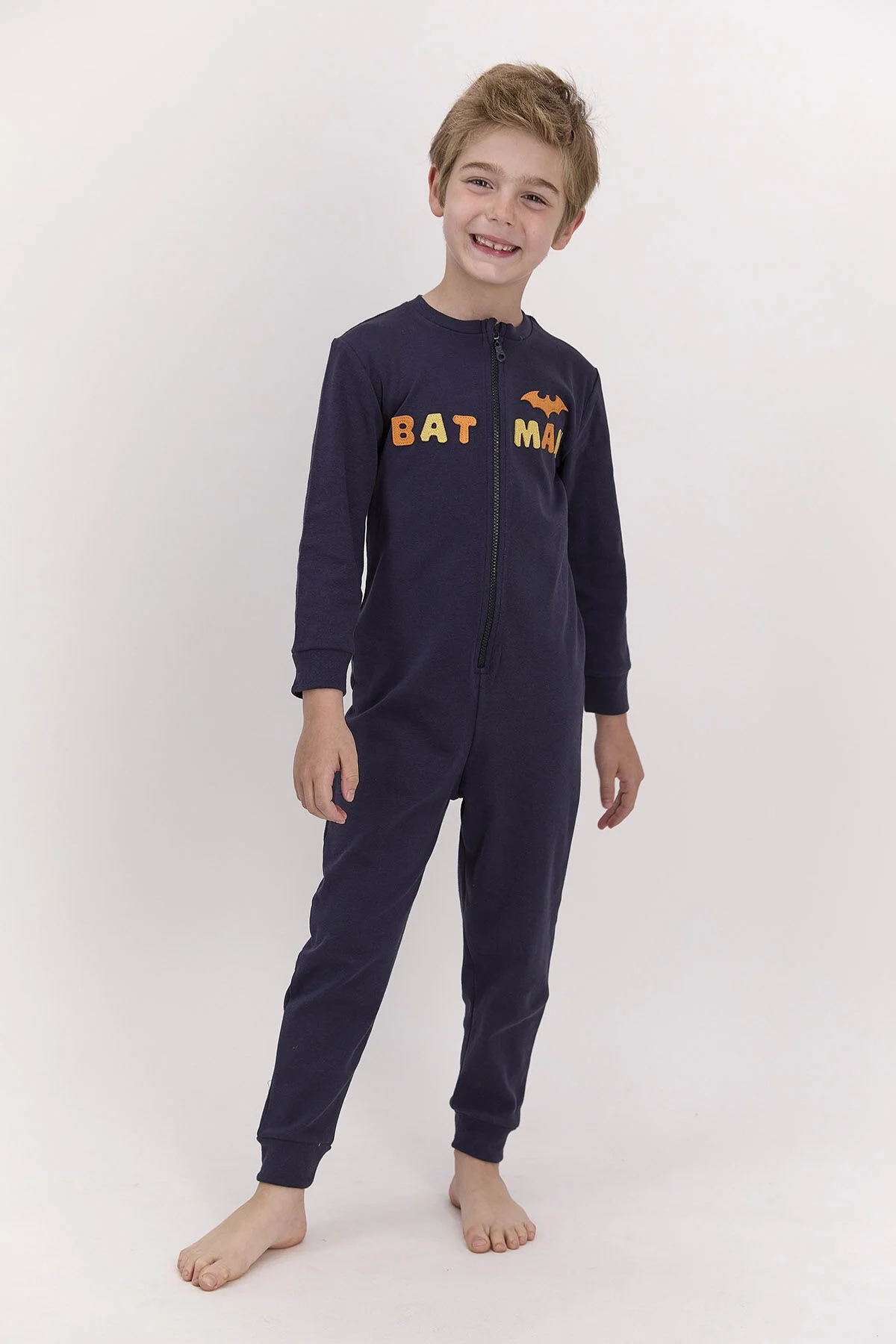 Batman Erkek Çocuk Lacivert Tulum