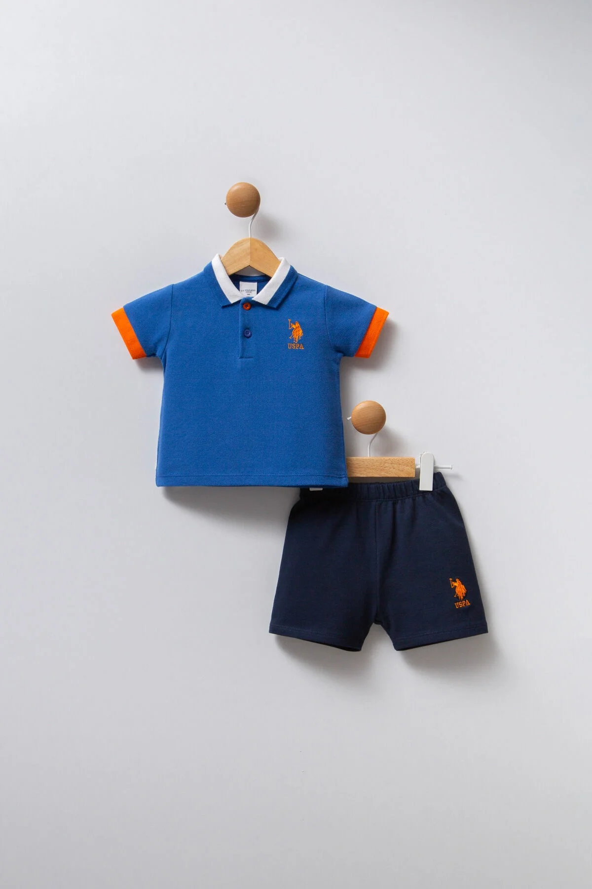 U.S. Polo Assn Erkek Bebek Mavi Takım