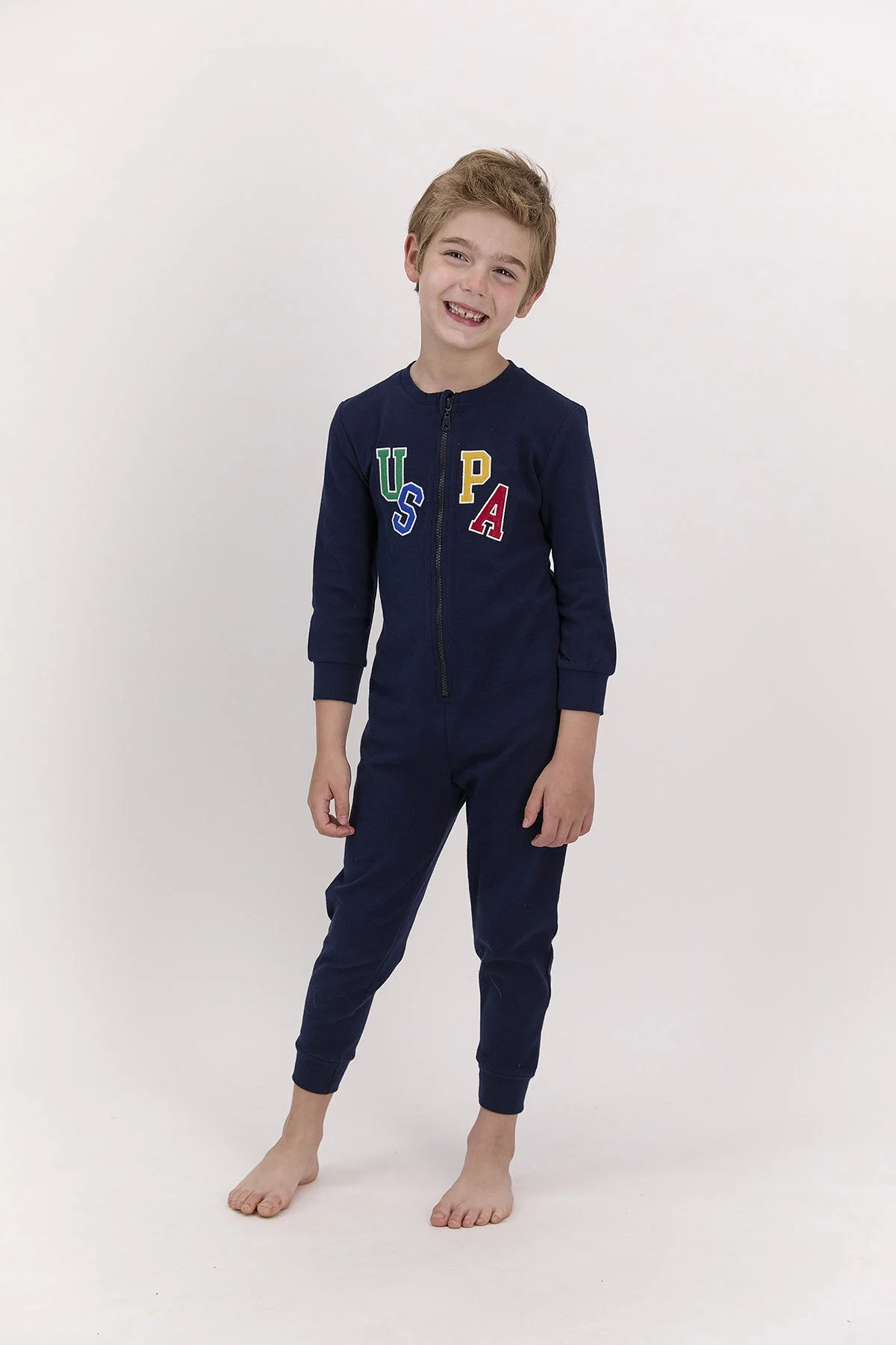 U.S. Polo Assn Erkek Çocuk Lacivert Tulum
