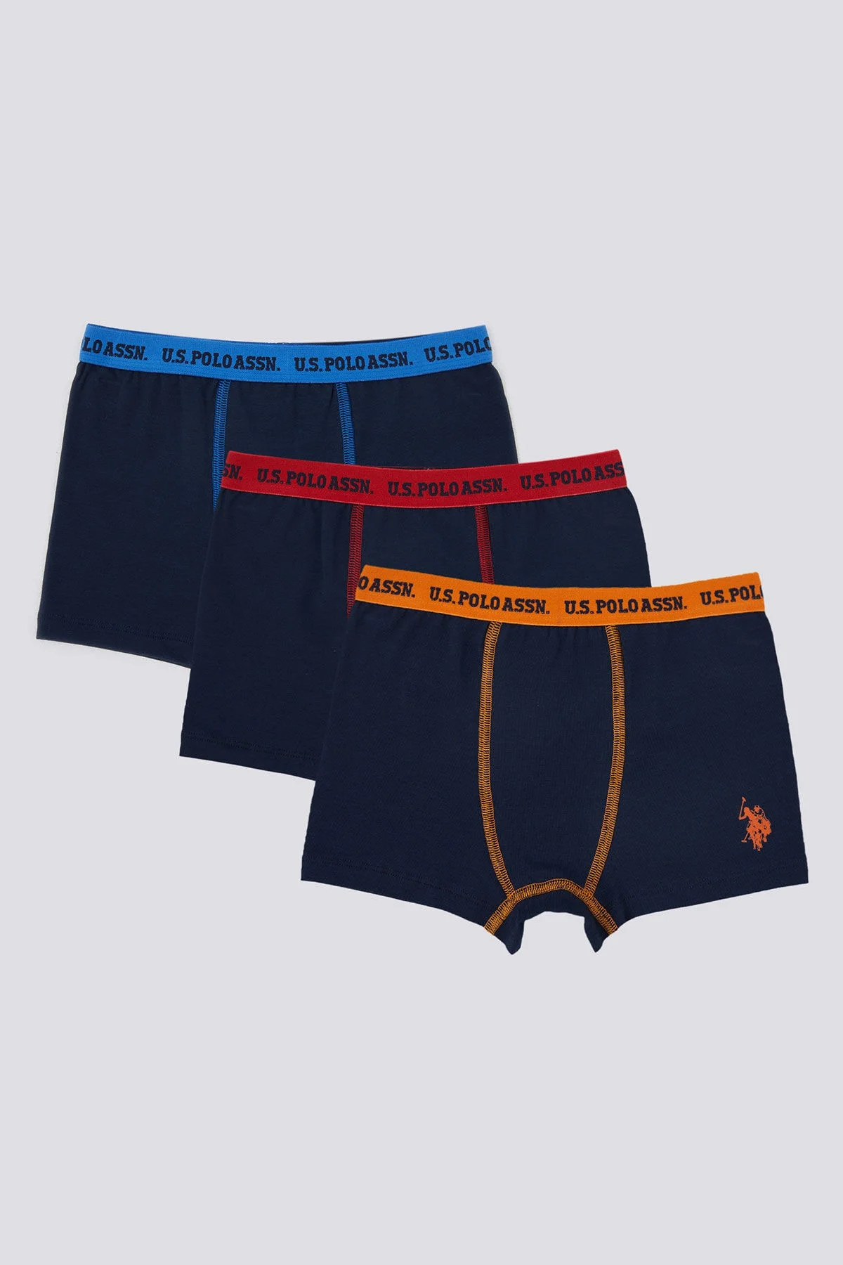 U.S. Polo Assn. Erkek Çocuk Lacivert Boxer