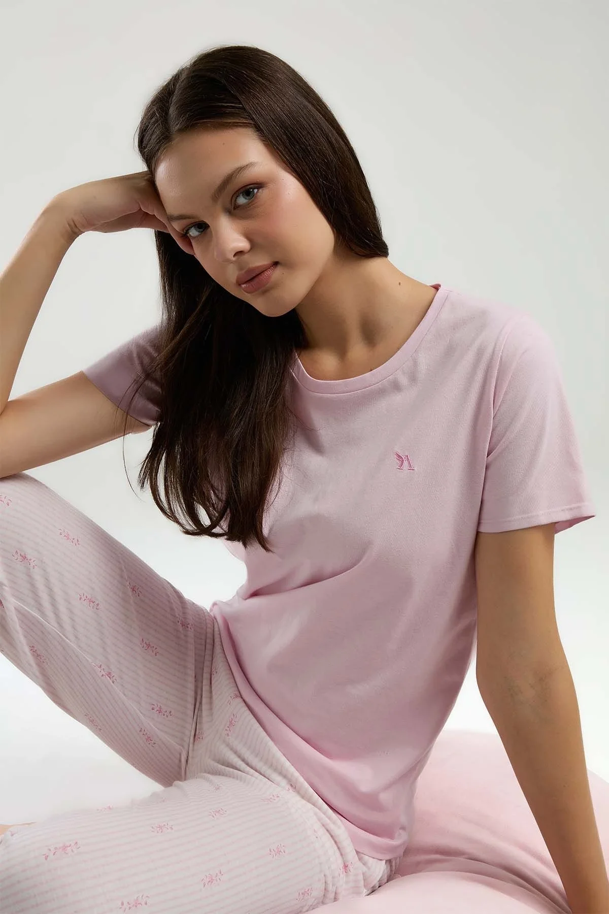 Arnetta Kadın Pembe Pijama Takımı