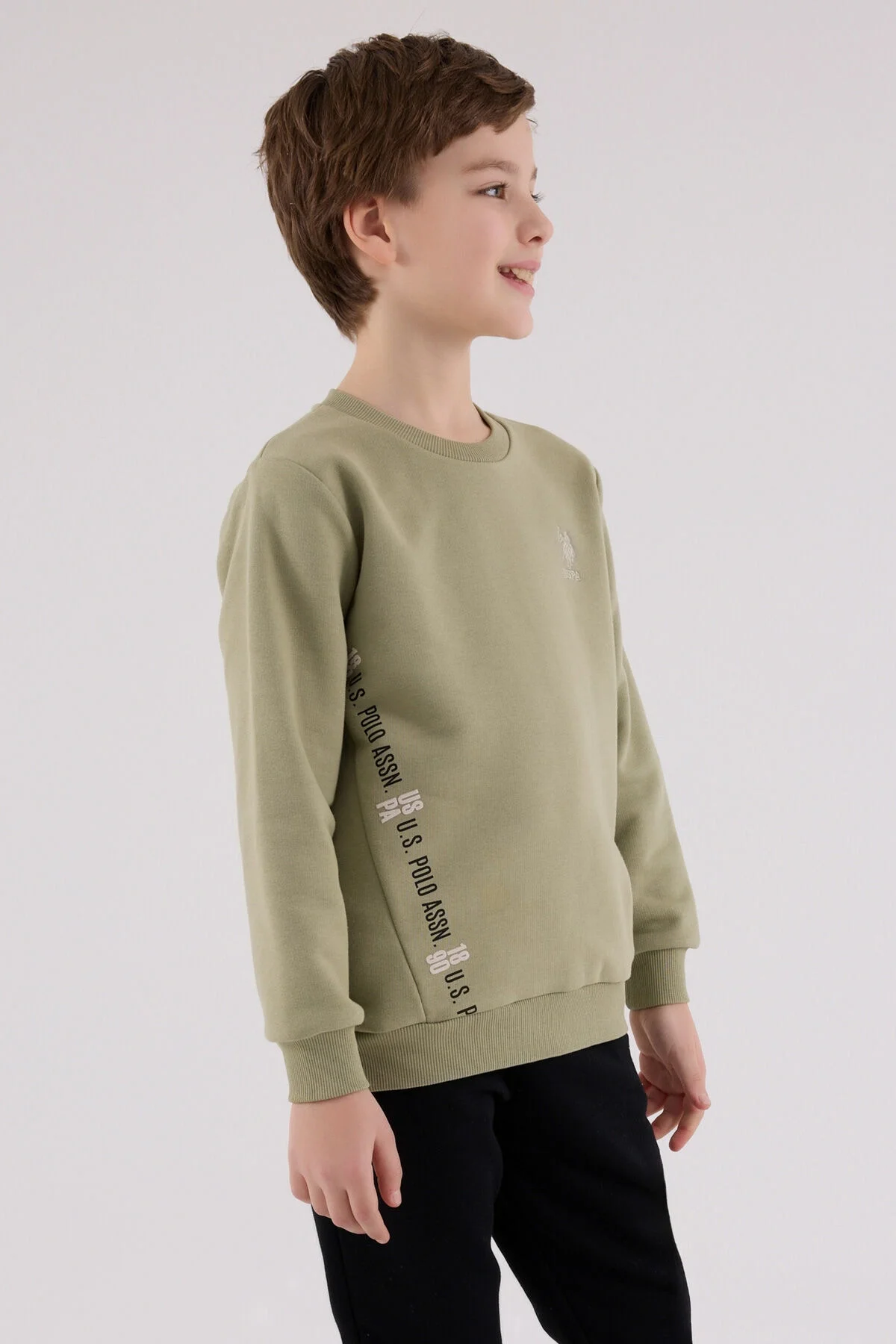U.S. Polo Assn Erkek Çocuk Yeşil Eşofman Takımı