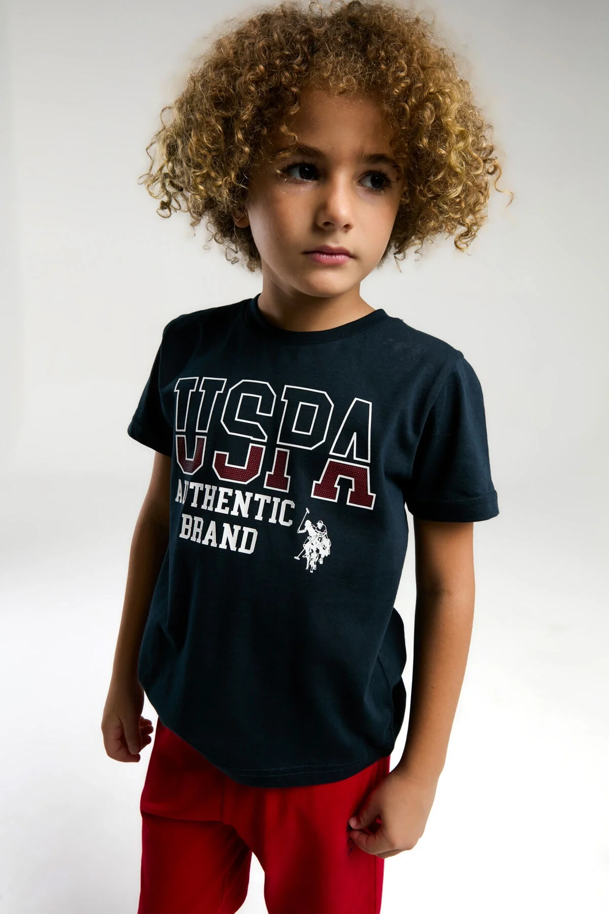 U.S. Polo Assn Erkek Çocuk Lacivert Bermuda Takım