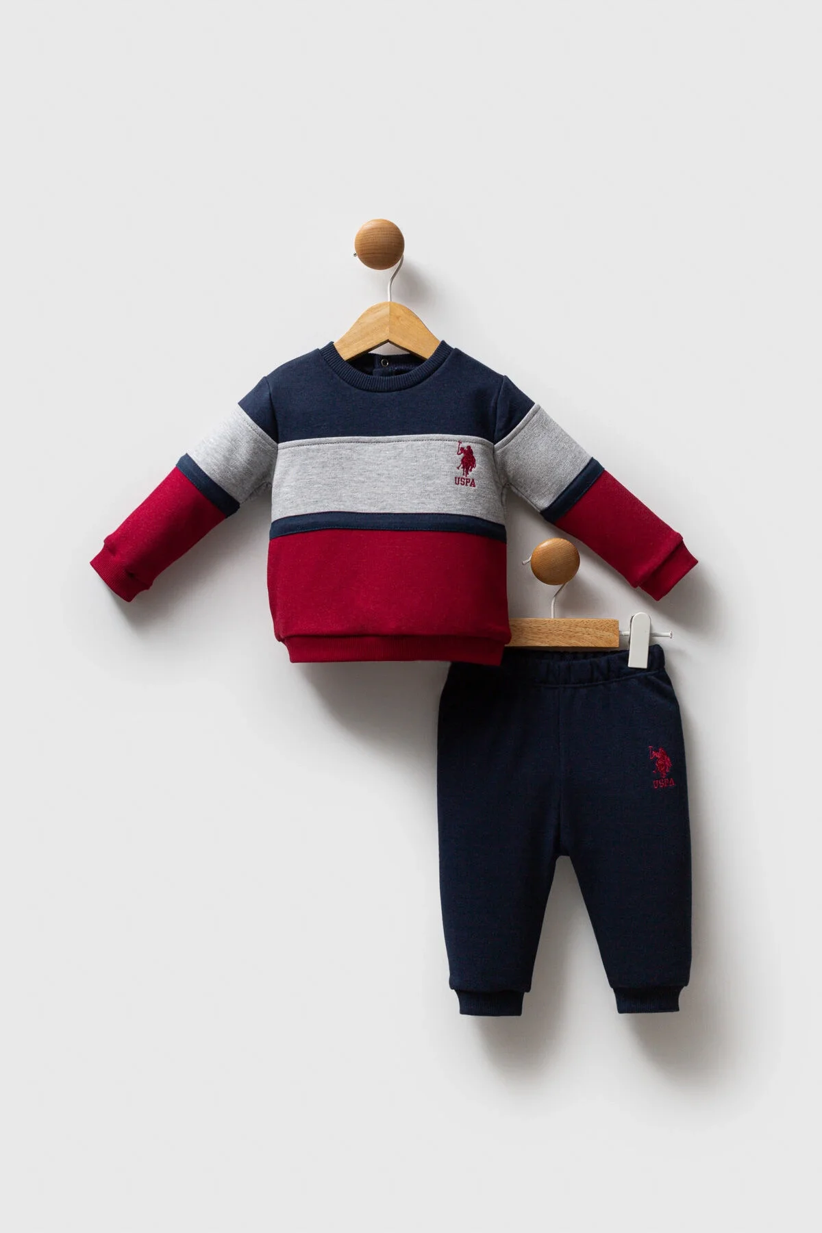 U.S. Polo Assn Erkek Bebek Lacivert Takım