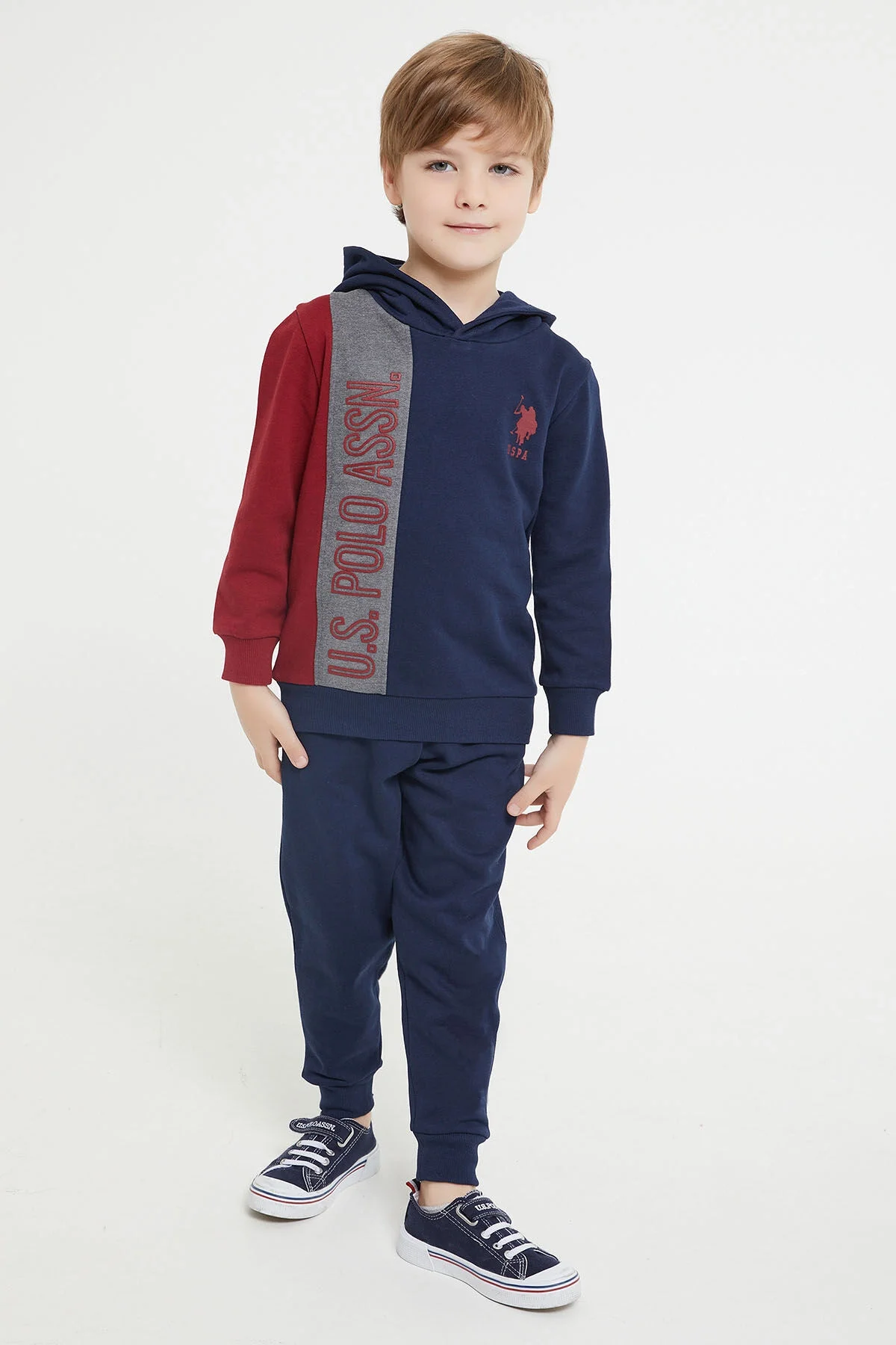 U.S. Polo Assn Erkek Çocuk Lacivert Eşofman Takımı