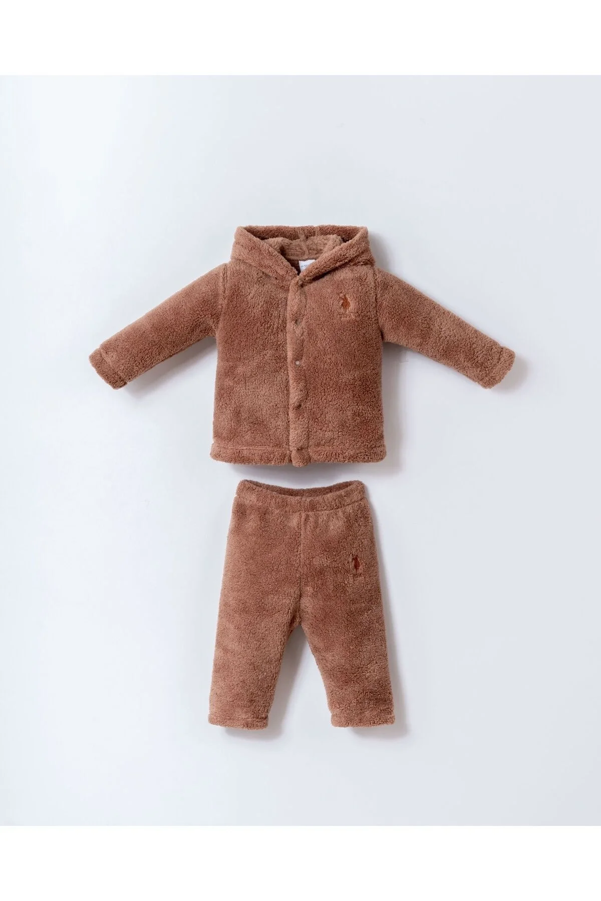 U.S. Polo Assn Erkek Bebek Kahverengi Takım