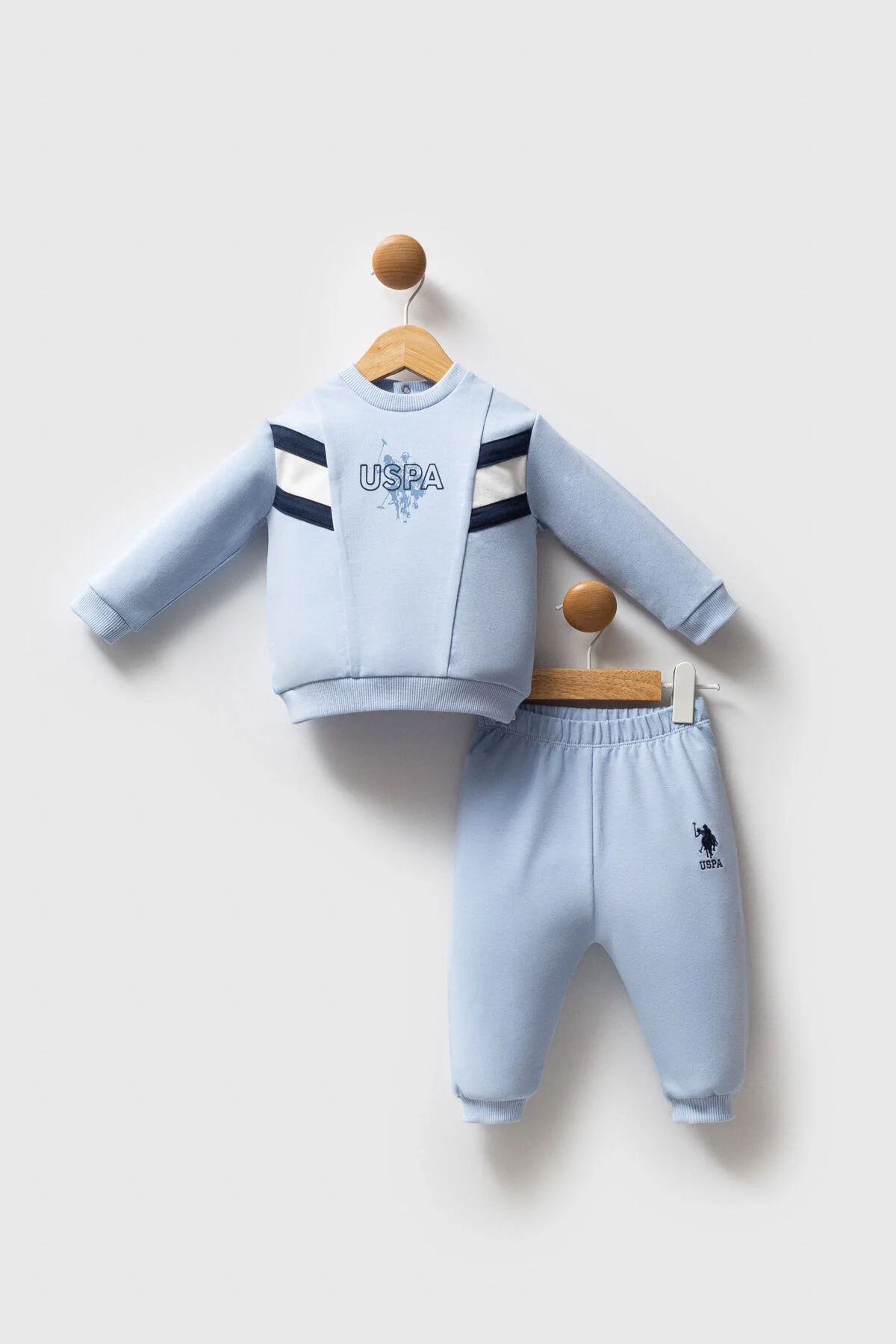 U.S. Polo Assn Erkek Bebek Mavi Takım