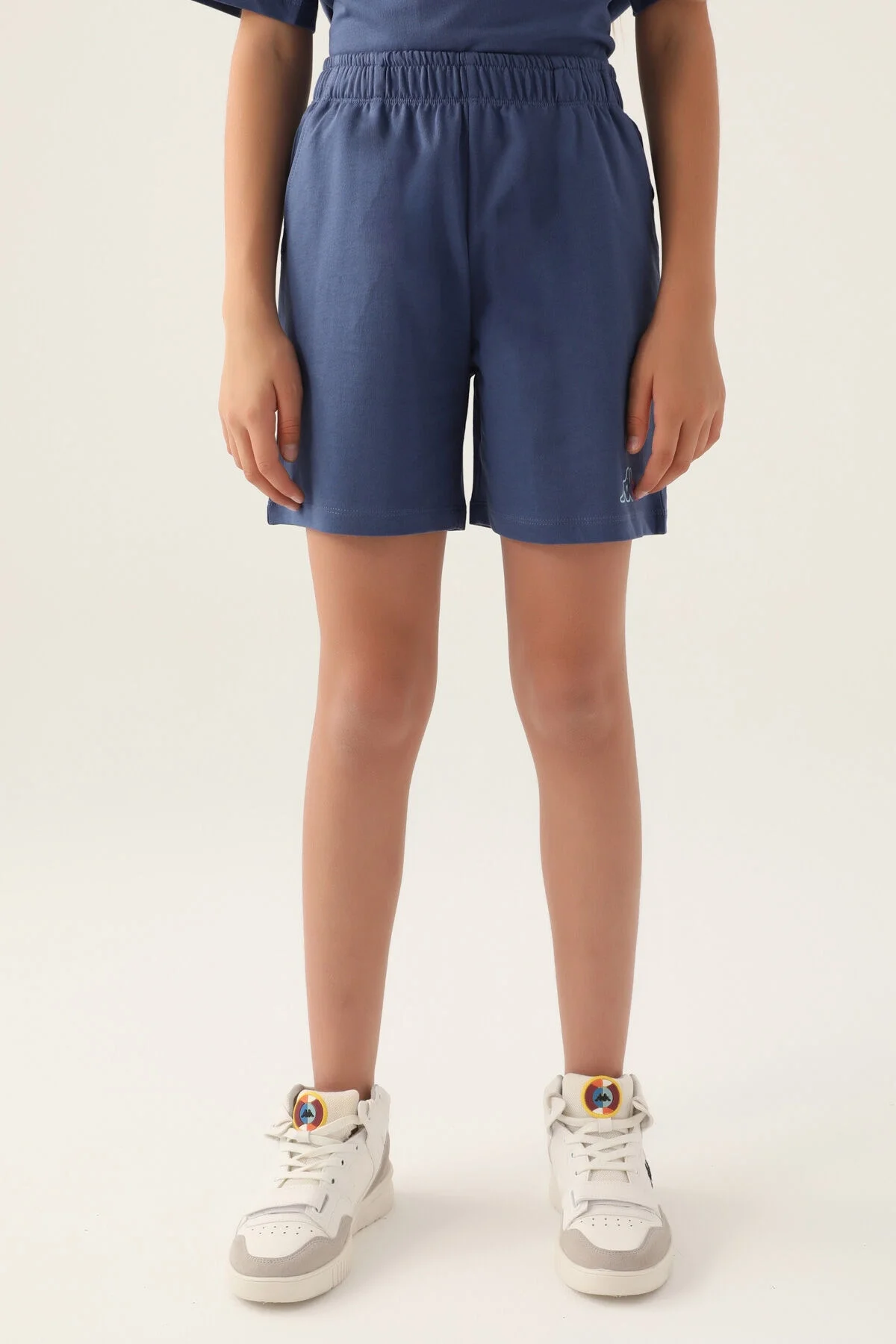 Kappa Kız Çocuk Mavi Şort